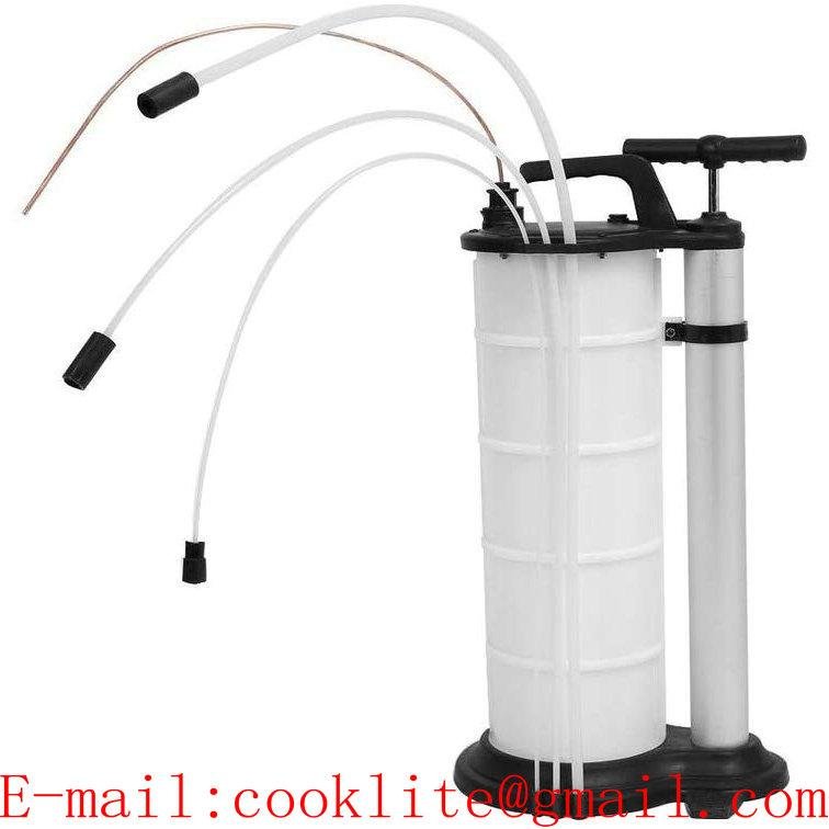 9L vacuum oil pump fluid extractor suction pump syphon pump manual filler