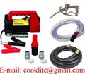 12V Portable Diesel Biodiesel Kerosene Pumpcast Fuel Transfer Extractor Pump Motor 175W Mini Oil Dispenser Self-Priming