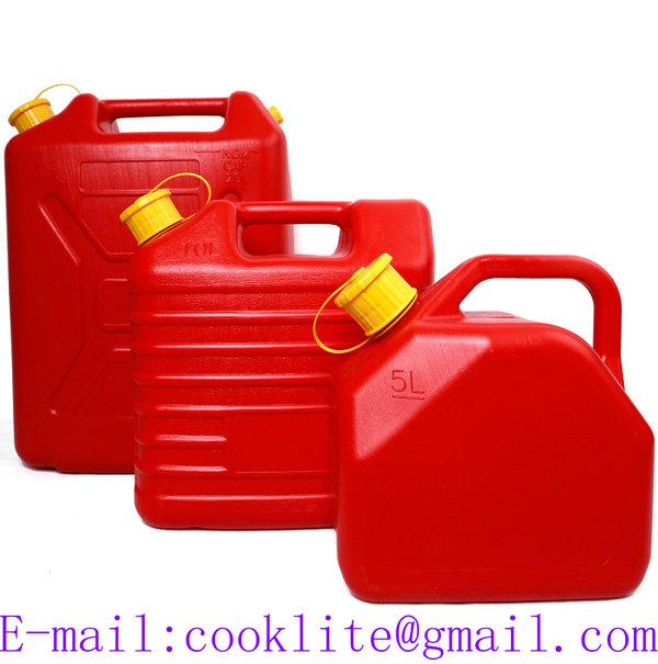 Plastic Fuel Petrol Diesel Jerry Can Gasoline Water Canister