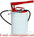 Manual Grease Pump High Volume Oval Lubrication Bucket - 20L