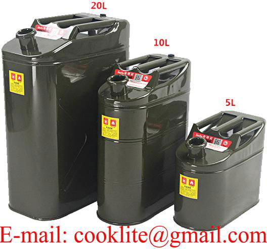 Petrol Fuel Jeep Can Steel Diesel Jerry Can Oil Water Carrier Container