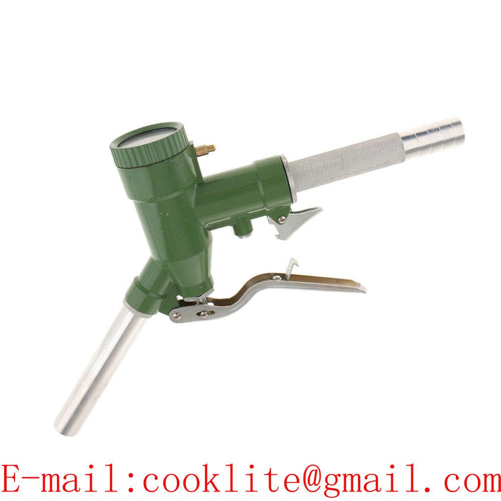 Gravity Flow Manual Fuel Dispenser Aluminum Nozzle with Turbine Flow Meter