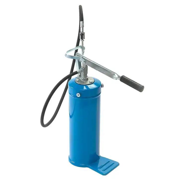 Grease pump Bucket With Hand Lever gun greaser dispenser gear lube engine hydraulic transmission oil lubrication lubricator foot