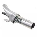 Quick Release Grease Gun Coupler 1/8" NPT Lock Clamp Type Onto Zerk Fittings Spring Loaded Grease Pump Nozzle