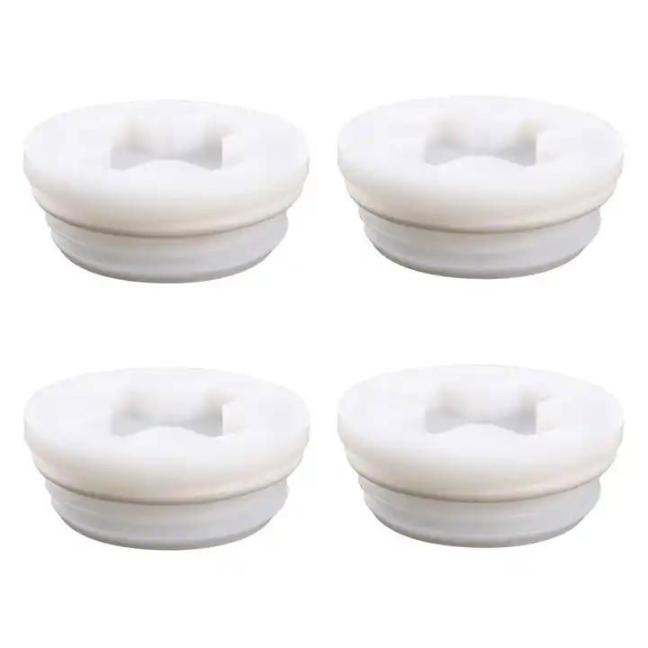 Plastic Drum Bung Cap 2" Poly Buttress Drum Bung Plug for 55 Gallon Plastic Drum