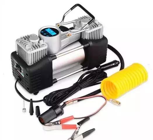 Double Cylinder Tyre Inflator Portable Electric Air Pump 2