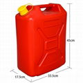 5 Gallon 20 Litre Plastic Jerry Can HDPE Gasoline Diesel Fuel Carrying Tank