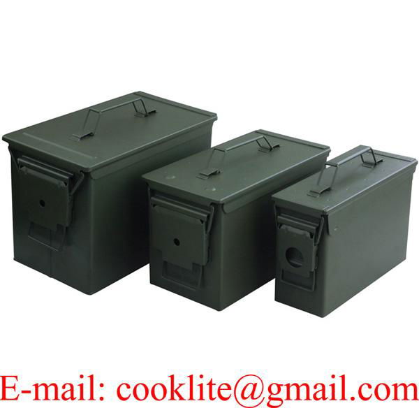 Metal Ammo Can M19A1 / M2A1 / PA108 Ammunition Box Ammo Case