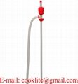 Hand operated Chemical Siphon Drum Pump for Water-based Fluids, Detergents, Waxes, Soaps, Antifreeze, some Mild Acids
