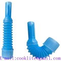 Plastic Flexispout Flexible Pour Spout for Gallon Bottles & Pails