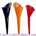 Long Stem Plastic Funnel for Cars, Gas Tanks, Engine Oil, Water, Diesel Fuel, Kerosene, Gasoline and Other Liquids