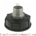 IBC Tote Tank Adapter/Coupling 2" BSP Female to DIN51 Female Plastic Drum Fitting Connector