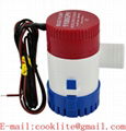 Electric Bilge Pump Marine Boat Yacht Submersible DC 12V 24V 1100GPH