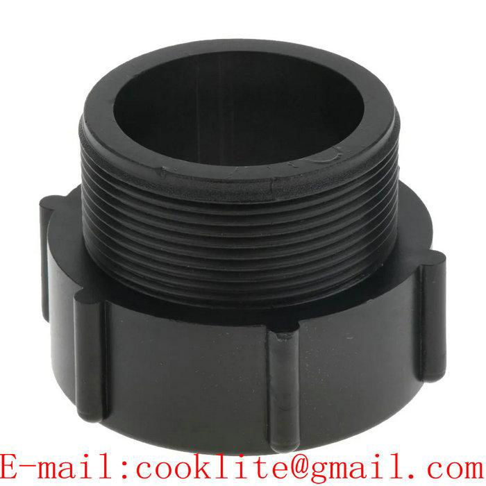 Barrel Closure Adaptor S60x6 Female Buttress to 2" Male BSP Pipe Thread Adapter Fittings Connector for IBC Tanks