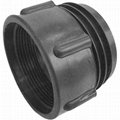 IBC Tank Adapter/Coupling DIN71 Male 70x6 to 2" BSP Female Plastic Fitting Drum Pump Bung Adaptor