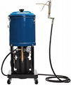 Electric Grease Pump 25 Liter Tank Lubrication Oil Grease Dispenser Device 220V/380V Mobile Greaser for Mechanical Maintenance