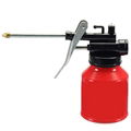 Hand-held Lubricating Oil Pump 250CC Handy Pistol Oiler Hydraulic Thumb Pump Metal Oil Can Lubrication Tools