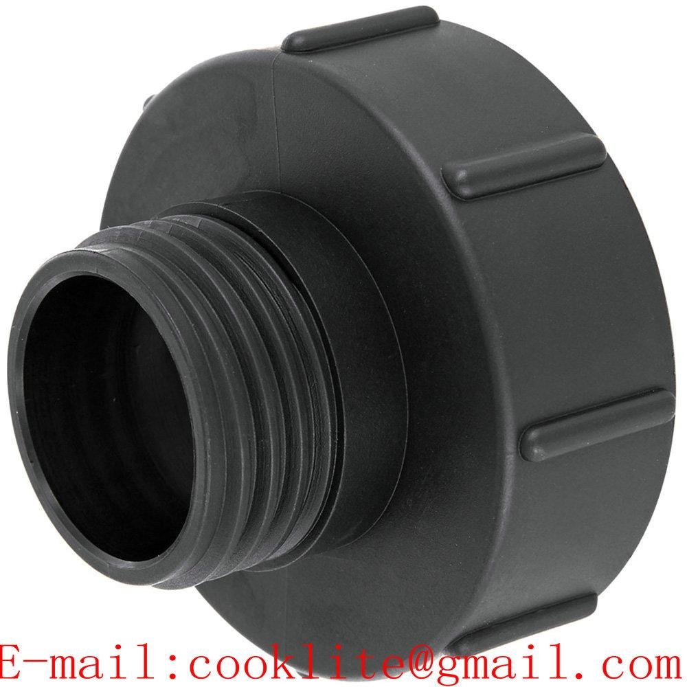 IBC Tote Tank Tap Adapter S100x8 Female Thread to S60x6 Male Thread Reduction Plastic Fittings Connector