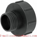 IBC Tote Tank Tap Adapter S100x8 Female Thread to S60x6 Male Thread Reduction Plastic Fittings Connector