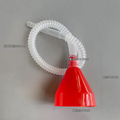Plastic Oil Funnel with Filter Screen & 550mm Long Hose