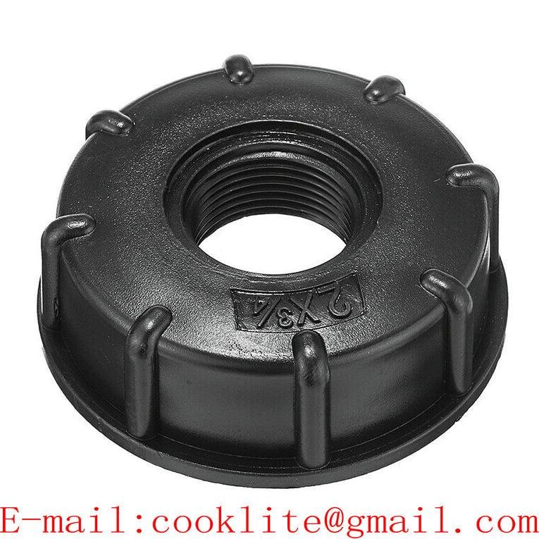 S60X6 Female to 3/4" BSP Female IBC Tote Tank Adapter Water Tap Connector Valve Fittings Garden Irrigation Connection Parts