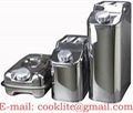 Stainless Steel Jerry Can Tank for Transporting and Storing Gasoline,Fuel and Water