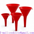 Plastic Funnel Set Oil Funnel Set for Car Oil Automotive Lubricants Filling Bott