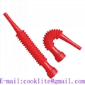 Polypropylene ( PP ) Flex-O-Spout Red Flexible Pour Spout Funnel King Type