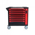 7 Drawers Rolling Tool Box Cabinet Chest Storage With Wheels