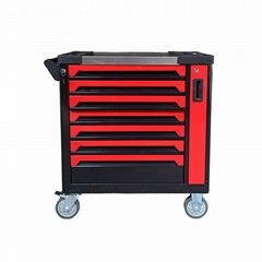 7 Drawers Rolling Tool Box Cabinet Chest Storage With Wheels