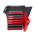 7 Drawers Rolling Tool Box Cabinet Chest Storage With Wheels 6