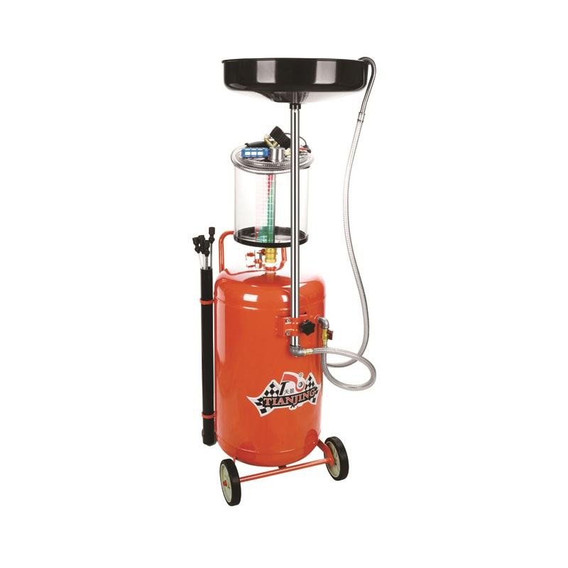 80L Oil Drainer Oil Collect Machine For Car Waste Oil Collect