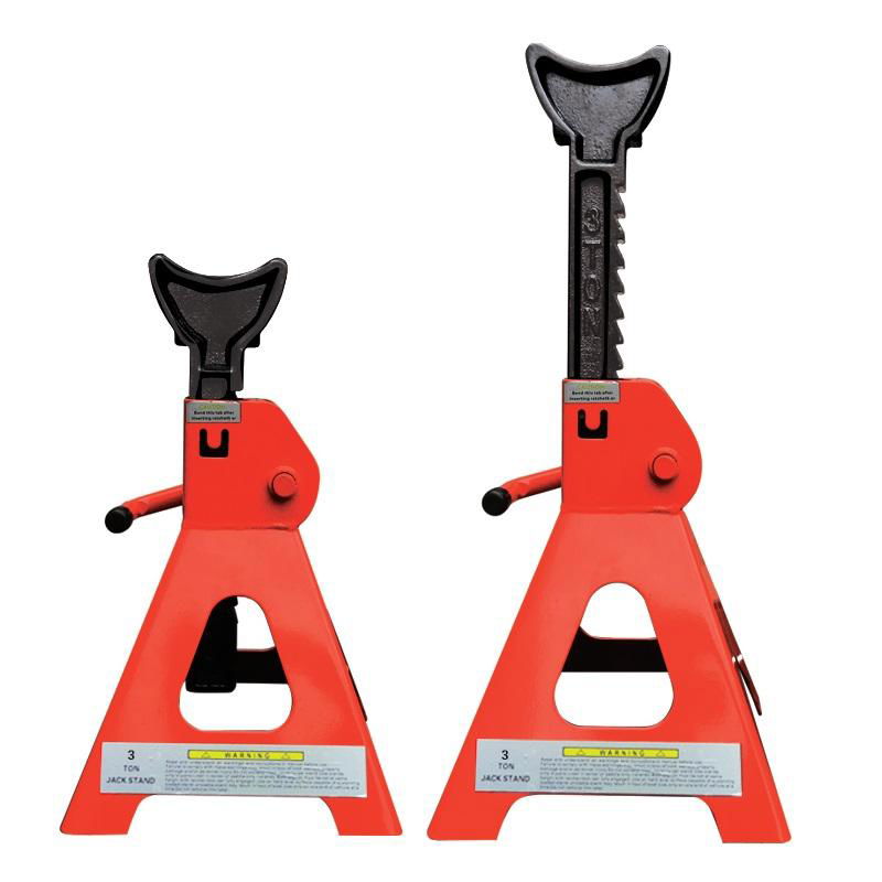 Car Jack Stands 6 Ton Vehicle Support 17in High Lift Garage Auto Tool Set 2 Pack