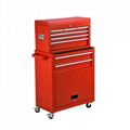 Chest Rolling Tool Box metal Cabinet Sliding Drawers Heavy Duty with 8 drawers 1