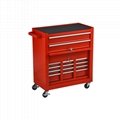 Chest Rolling Tool Box metal Cabinet Sliding Drawers Heavy Duty with 8 drawers 5