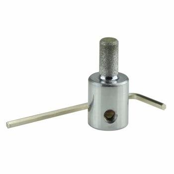 MGB14 Diamond Grinder Bit Chromeplated for stained glass and ceramic