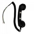 Old fixed telephone waterproof ABS material payphone handset