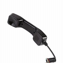 IP65 explosion proof handsets coiled cords retro phone handset