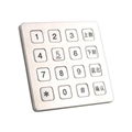 4x4 layout 16keys custom numeric metal keypad ATM keypad 2