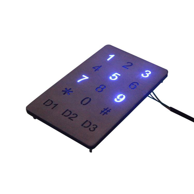 Intercom doorbell keypad 15keys touch-screen control keypad 2