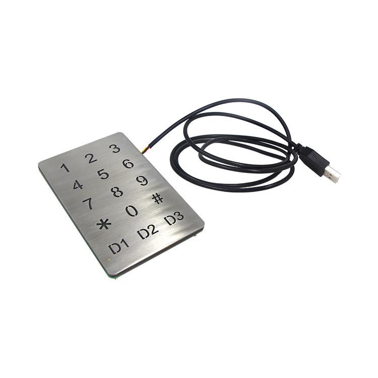 Intercom doorbell keypad 15keys touch-screen control keypad 3