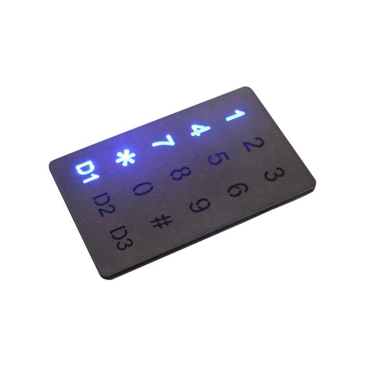 Intercom doorbell keypad 15keys touch-screen control keypad 5