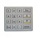 16keys digital metal electronic cabinet lock safe keypad for hotel 