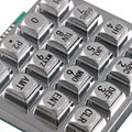 Industrial vandal proof zinc alloy keypad for fuel dispenser 5