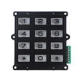 Electronic 12keys numeric payphone industrial keypad  1