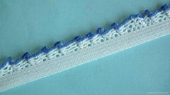 Frill Elastic, Ruffle Edge Elastic