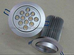 12W Led Ceiling Lamp/suspended ceiling lighting 