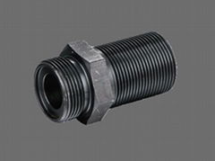 Hydraulic pipe fitting ORFS male O-Ring flat seal bulkhead Zhejiang Supplier