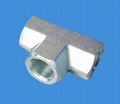 Hydraulic pipe fitting NPT female tee Zhejiang manufacturer 1