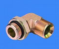 Hydraulic fitting 90 degree male 60 degree seat/ SAE O-Ring boss 1